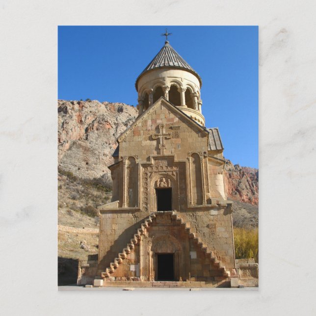 Carte postale du monastère Noravank (Devant)
