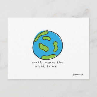 carte postale du monde