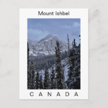 Carte postale du Mont Ishbel Canada