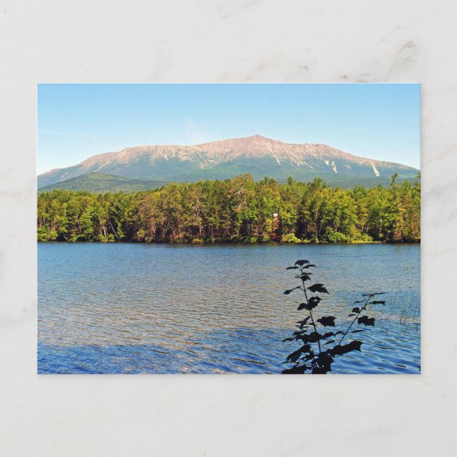 Carte postale du mont Katahdin Maine (Devant)