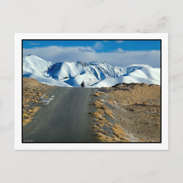 Carte postale du mont Muztagata (Devant)