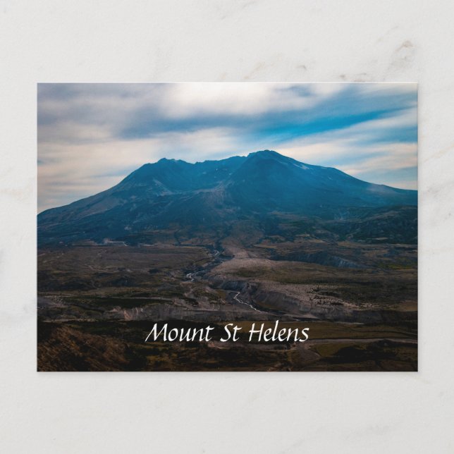 Carte postale du mont St Helens (Devant)