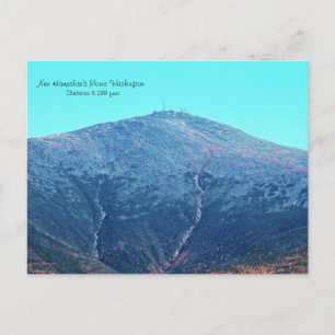 Carte postale du mont Washington