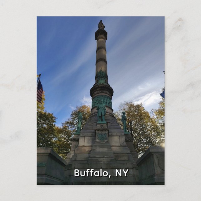 Carte postale du monument de Lafayette Square (Devant)