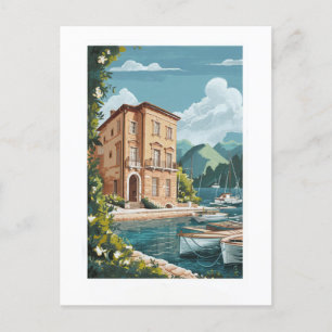Carte postale du Musée maritime de Kotor Voyage 