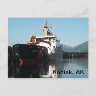 Carte postale du navire de la Garde côtière