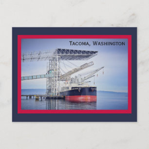 Carte postale du navire nautique Tacoma Washington