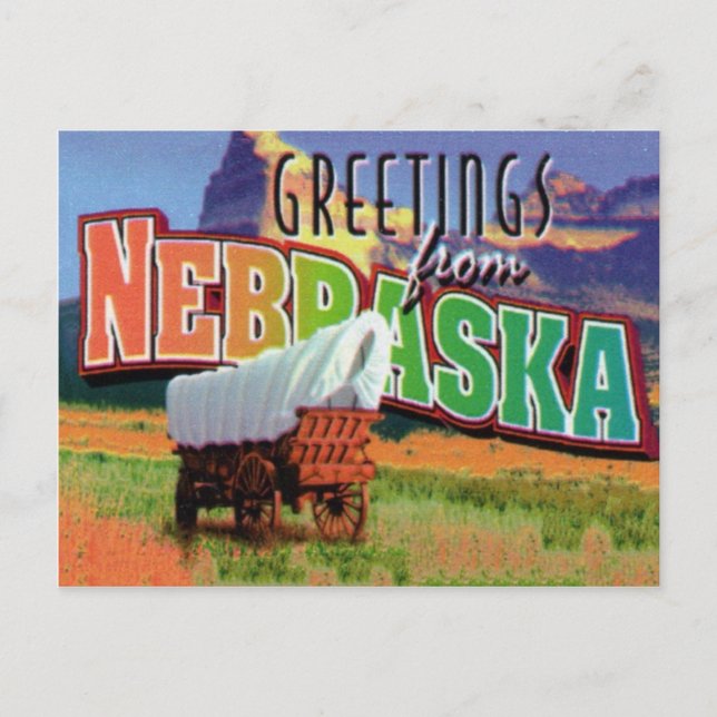 Carte postale du Nebraska (Devant)