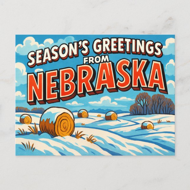 Carte postale du NEBRASKA (Devant)