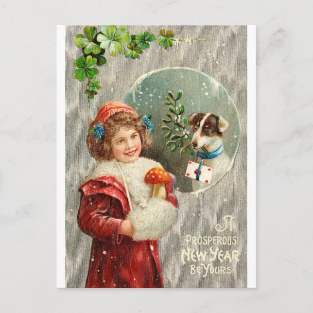 Carte postale du Nouvel An (Devant)