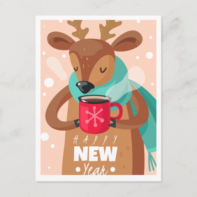 Carte postale du Nouvel An (Devant)