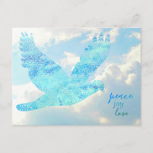 Carte postale du Nouvel An de Peace Dove