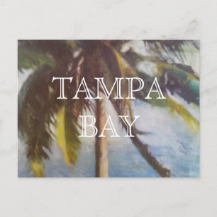 Carte postale du palmier de Tampa Bay