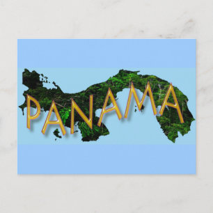 Carte postale du Panama