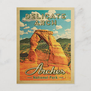 Carte postale du parc national Arches Retro Delica