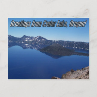 Carte postale du parc national Crater Lake
