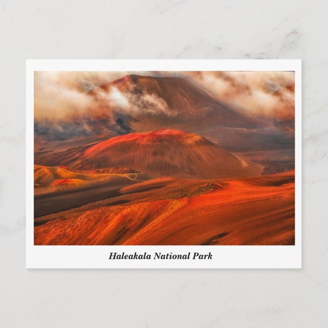 Carte postale du parc national de Haleakala (Devant)