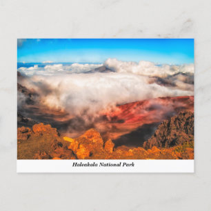 Carte postale du parc national de Haleakala