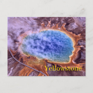 Carte postale du parc national de Yellowstone