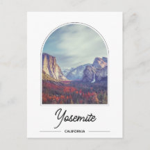 Carte postale du parc national de Yosemite