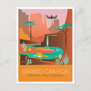 Carte postale du parc national du Grand Canyon