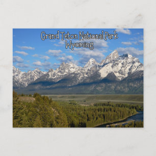 Carte postale du parc national du Grand Teton