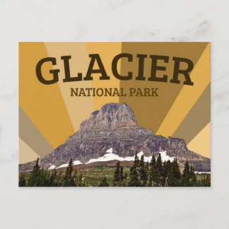 Carte postale du parc national Glacier