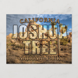 Carte postale du parc national Joshua Tree