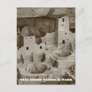 Carte postale du parc national Mesa Verde