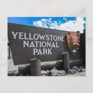 Carte postale du parc national Yellowstone