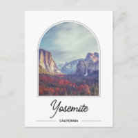 Carte postale du parc national Yosemite