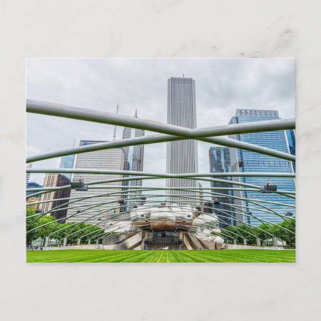 Carte postale du pavillon Chicago Pritzker (Devant)
