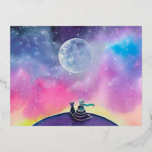 Carte postale du petit prince