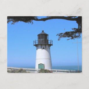Carte postale du phare côtier