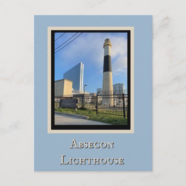 Carte postale du phare d'Absecon  (Devant)