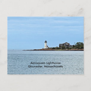 Carte postale du phare d'Annisquam