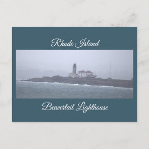 Carte postale du phare de Beavertail