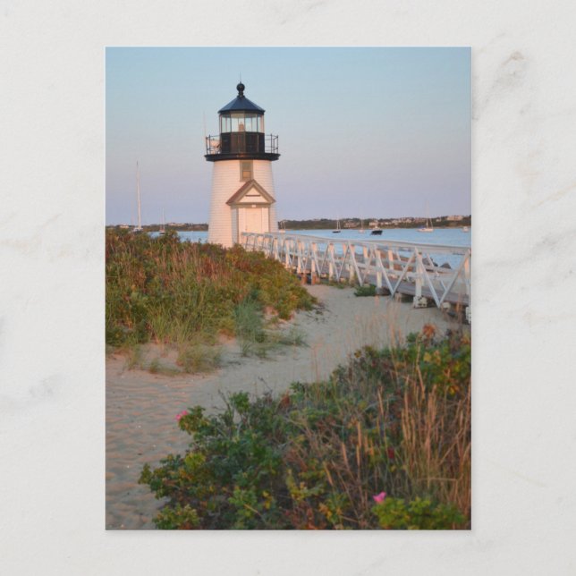 Carte postale du phare de Brant Point (Devant)
