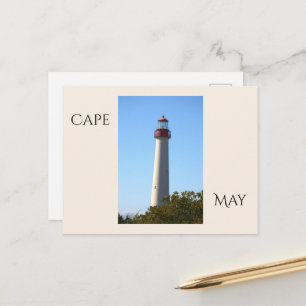 Carte postale du phare de Cape May