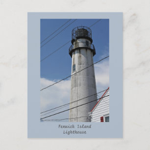 Carte postale du phare de Fenwick Island