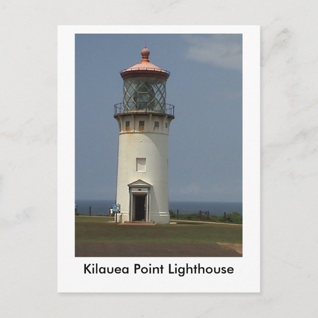 Carte postale du phare de Kilauea Point (Devant)