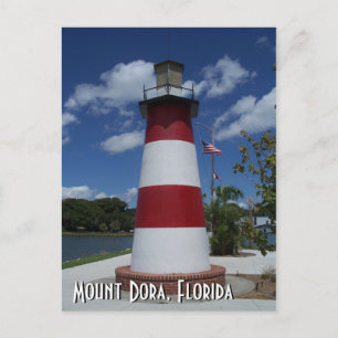 Carte postale du phare de Mount Dora Florida