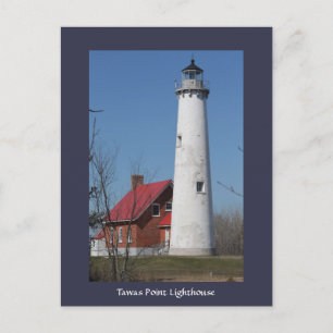 Carte postale du phare de Tawas Point