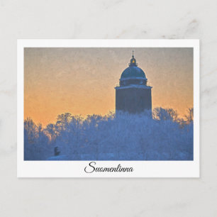 Carte postale du phare Suomenlinna