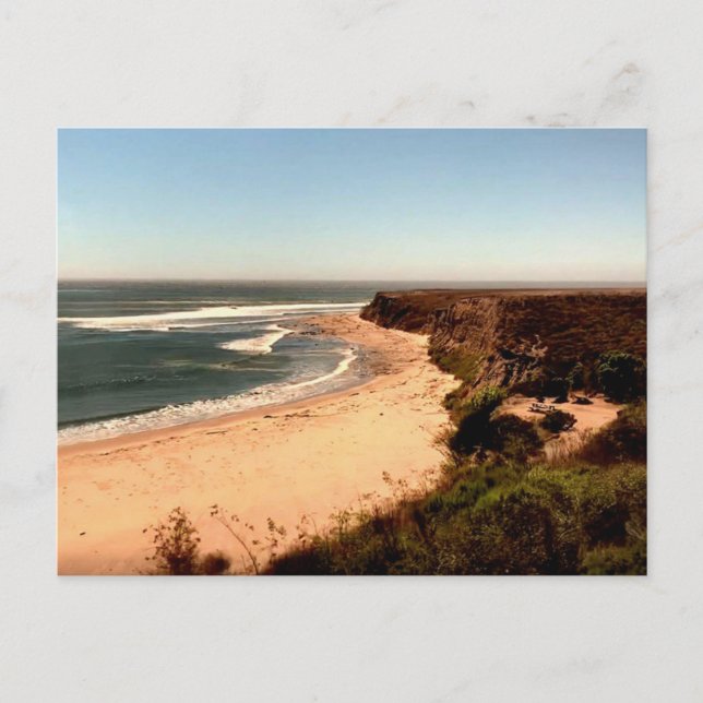Carte postale du point de vue sur la plage du litt (Devant)