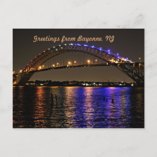 Carte postale du pont Bayonne