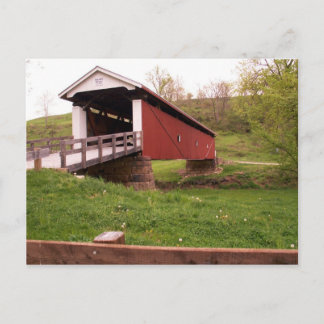 Carte postale du pont couvert Rinard