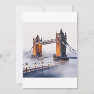 Carte postale du pont de Londres