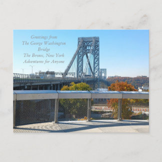Carte postale du pont George Washington AFA