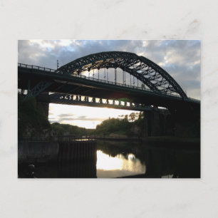 Carte postale du pont Wearmouth Sunderland